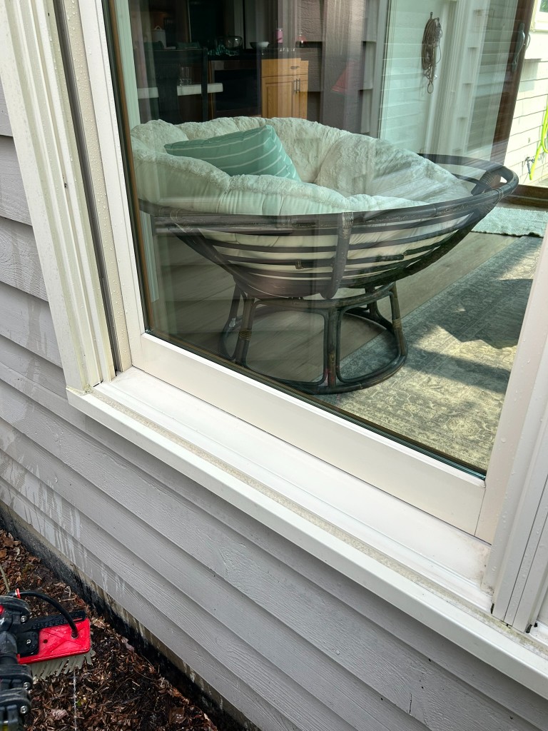 Same window after professional cleaning by Grand Glass Co